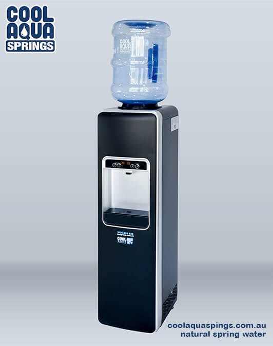 Stylish touchless water cooler and dispenser has easy to wipe surfaces and ideal for offices, schools or hospitals in Melbourne and Gippsland